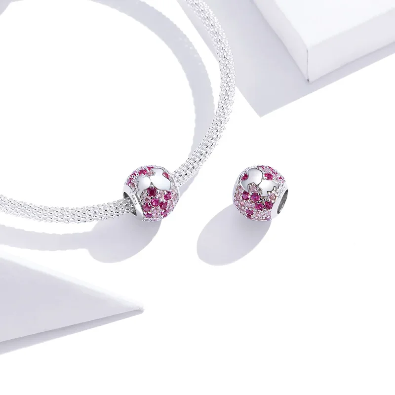 (zdjęcie do) Charms Typu Pandora Pocałunek od mamy - BSC225 - Wyświetl 4