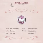 Charms Typu Pandora Pocałunek od mamy - BSC225