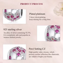Charms Typu Pandora Pocałunek od mamy - BSC225