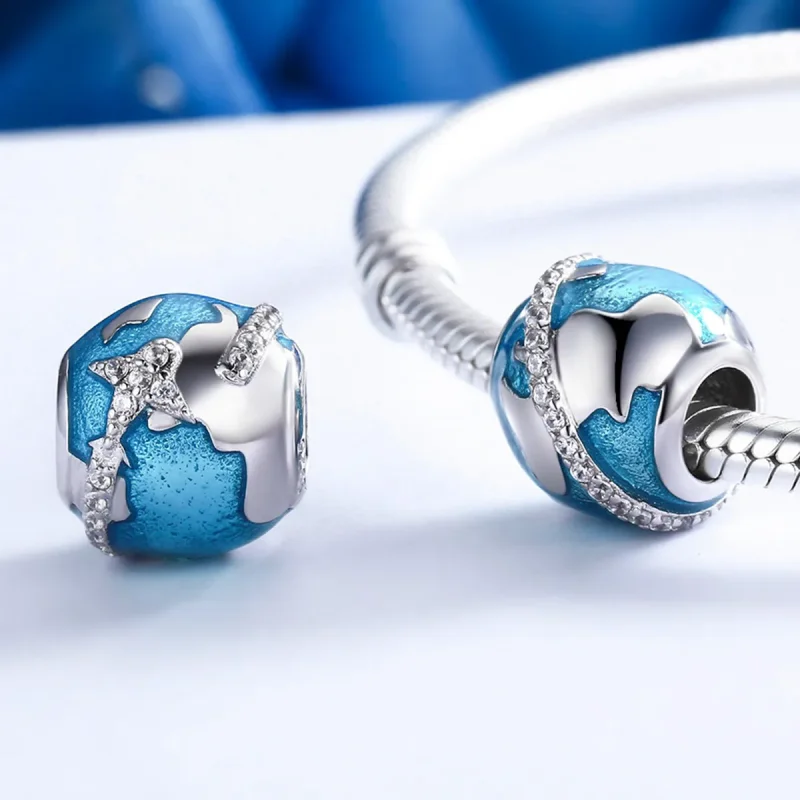 (zdjęcie do) Charms Typu Pandora Podróż dookoła świata - SCC183 - Wyświetl 6