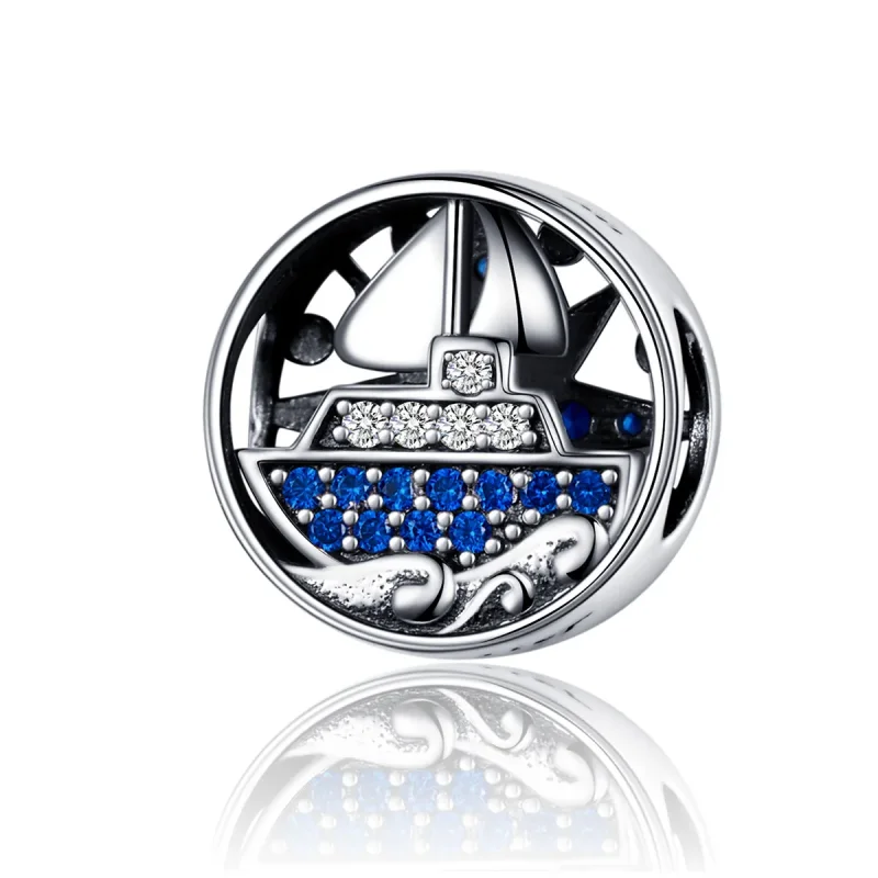(zdjęcie do) Charms Typu Pandora Podróże morskie - SCC1197
