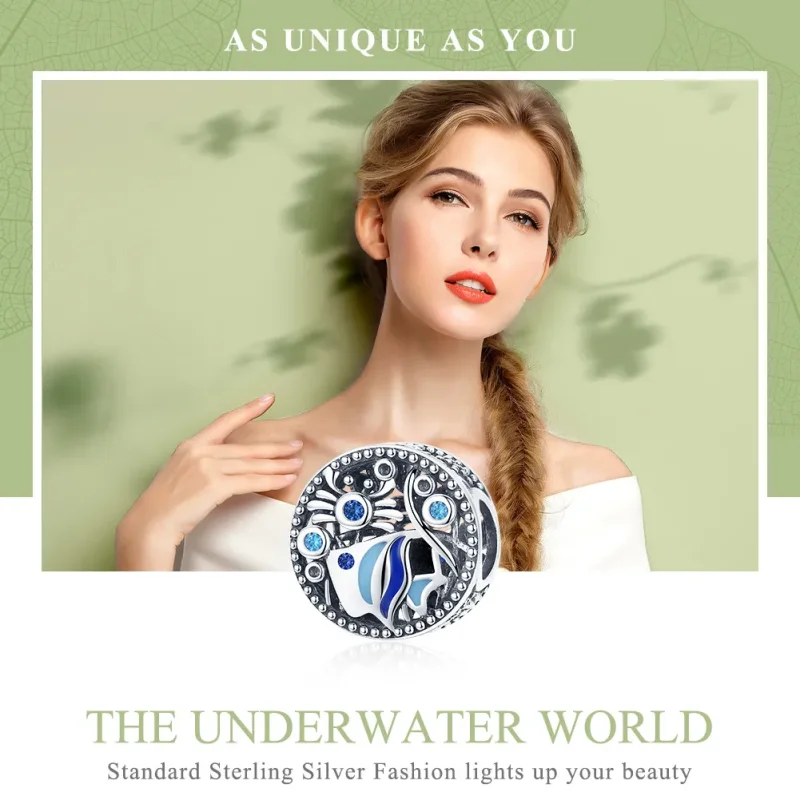 (zdjęcie do) Charms Typu Pandora Podwodny świat Ocean Life - SCC763 - Wyświetl 6