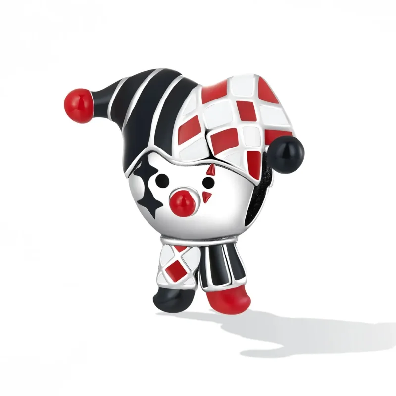 (zdjęcie do) Charms Typu Pandora Pokerowy klaun - SCC2237 - Wyświetl 2