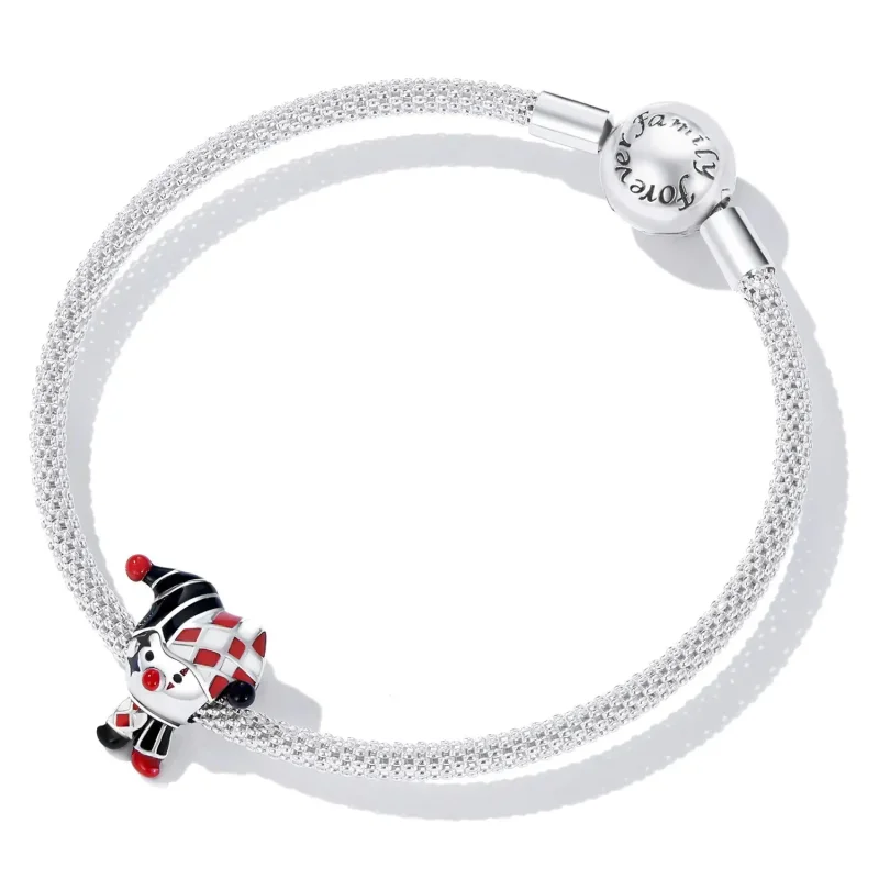(zdjęcie do) Charms Typu Pandora Pokerowy klaun - SCC2237 - Wyświetl 5