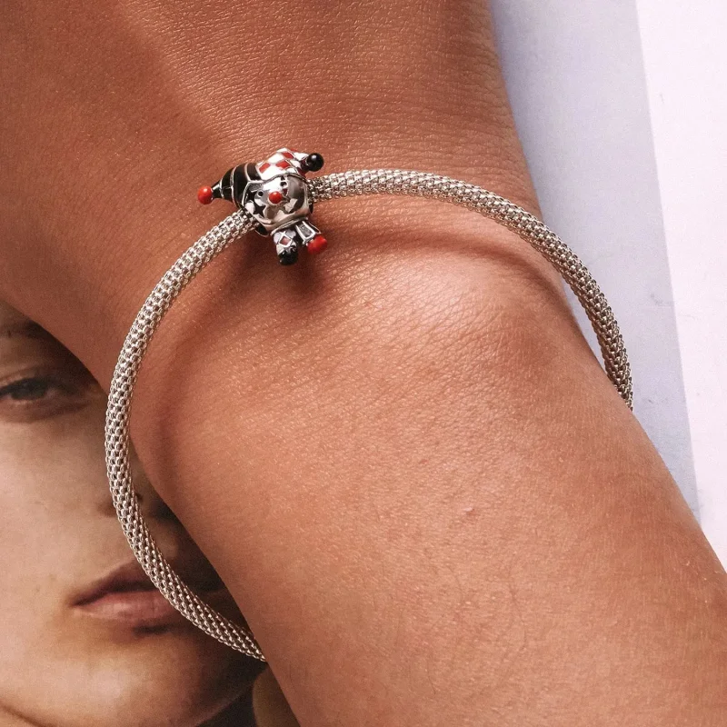 (zdjęcie do) Charms Typu Pandora Pokerowy klaun - SCC2237 - Wyświetl 6