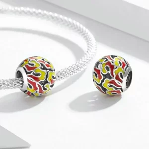 Charms Typu Pandora pomyślne chmury - SCC2067