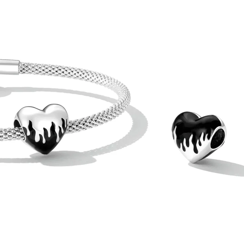 (zdjęcie do) Charms Typu Pandora Płonąca miłość - SCC2298 - Wyświetl 4