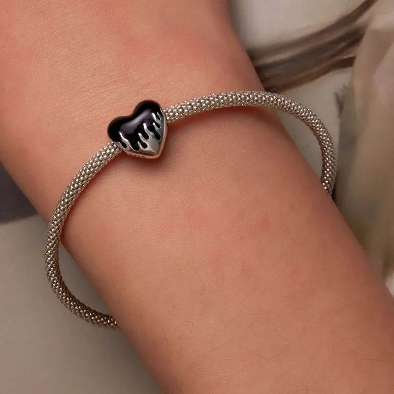 (zdjęcie do) Charms Typu Pandora Płonąca miłość - SCC2298 - Wyświetl 6
