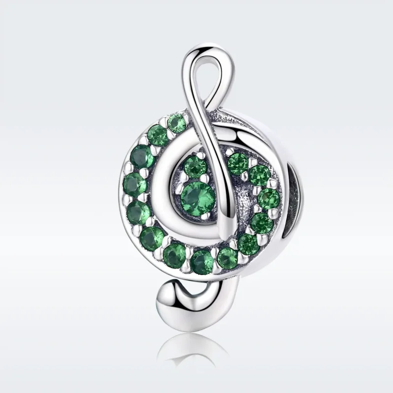 (zdjęcie do) Charms Typu Pandora Potrójny klucz wiolinowy - SCC450 - Wyświetl 2