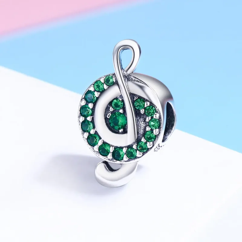 (zdjęcie do) Charms Typu Pandora Potrójny klucz wiolinowy - SCC450 - Wyświetl 3