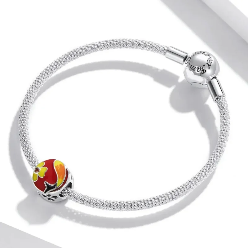 (zdjęcie do) Charms Typu Pandora Powodzenia Koi - SCC2066 - Wyświetl 3