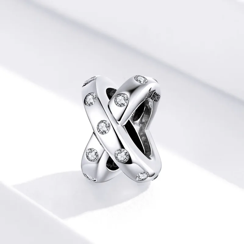 (zdjęcie do) Charms Typu Pandora Prosta geometria - SCC1515 - Wyświetl 2