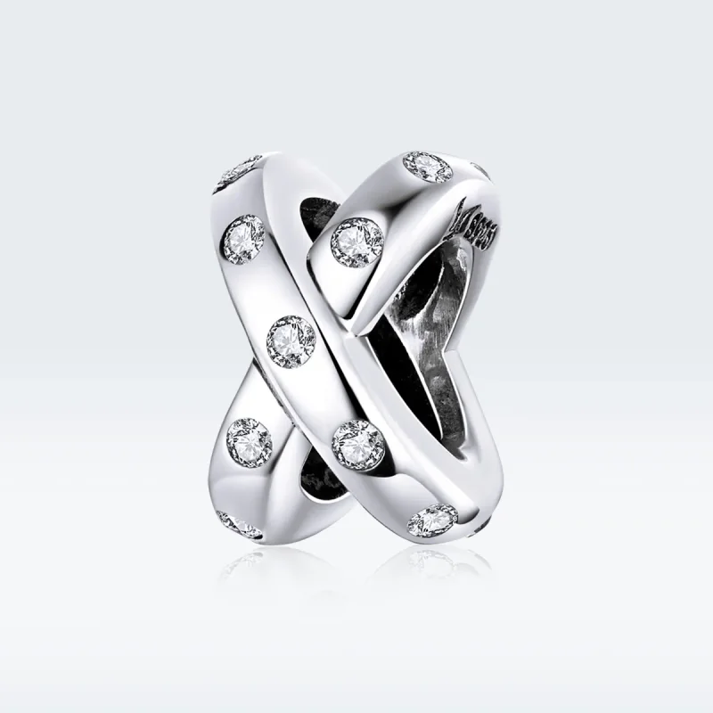 (zdjęcie do) Charms Typu Pandora Prosta geometria - SCC1515 - Wyświetl 5