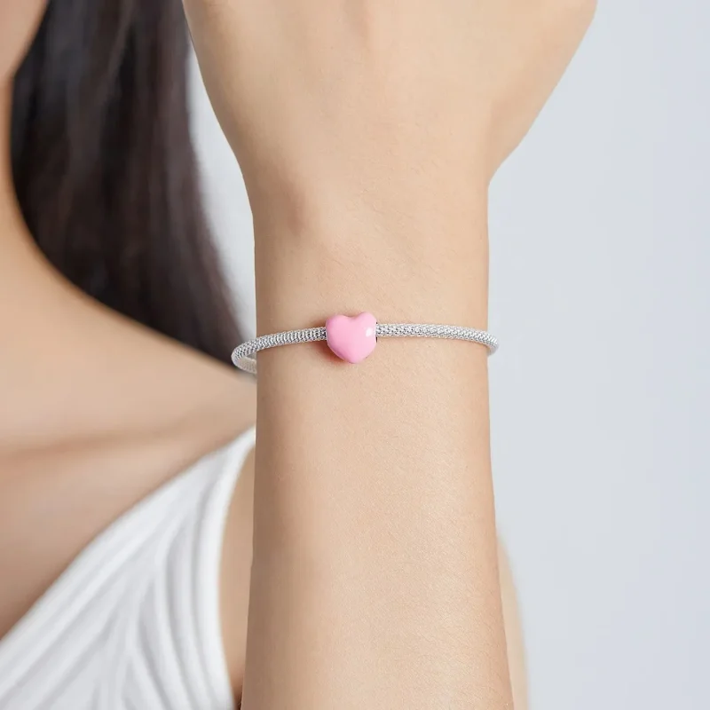 (zdjęcie do) Charms Typu Pandora Prosta miłość - SCC1986-PK - Wyświetl 5