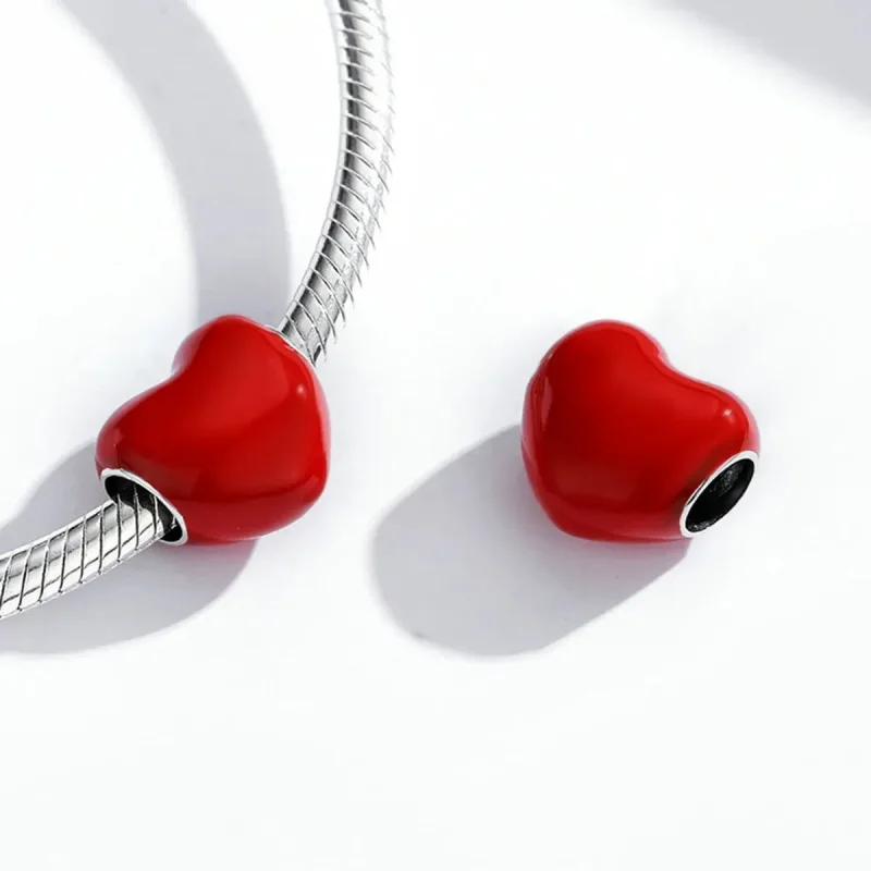 (zdjęcie do) Charms Typu Pandora Prosta miłość - SCC1986-RD - Wyświetl 4