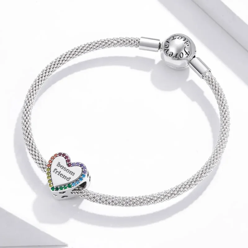 (zdjęcie do) Charms Typu Pandora Przyjaźń na zawsze - SCC1759 - Wyświetl 3
