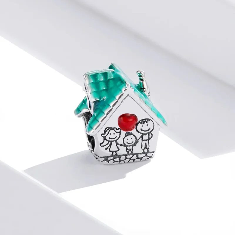 (zdjęcie do) Charms Typu Pandora Przytulny domek - SCC1518 - Wyświetl 2