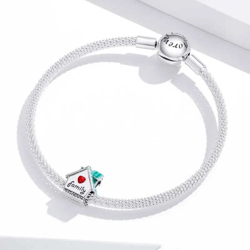 (zdjęcie do) Charms Typu Pandora Przytulny domek - SCC1518 - Wyświetl 3