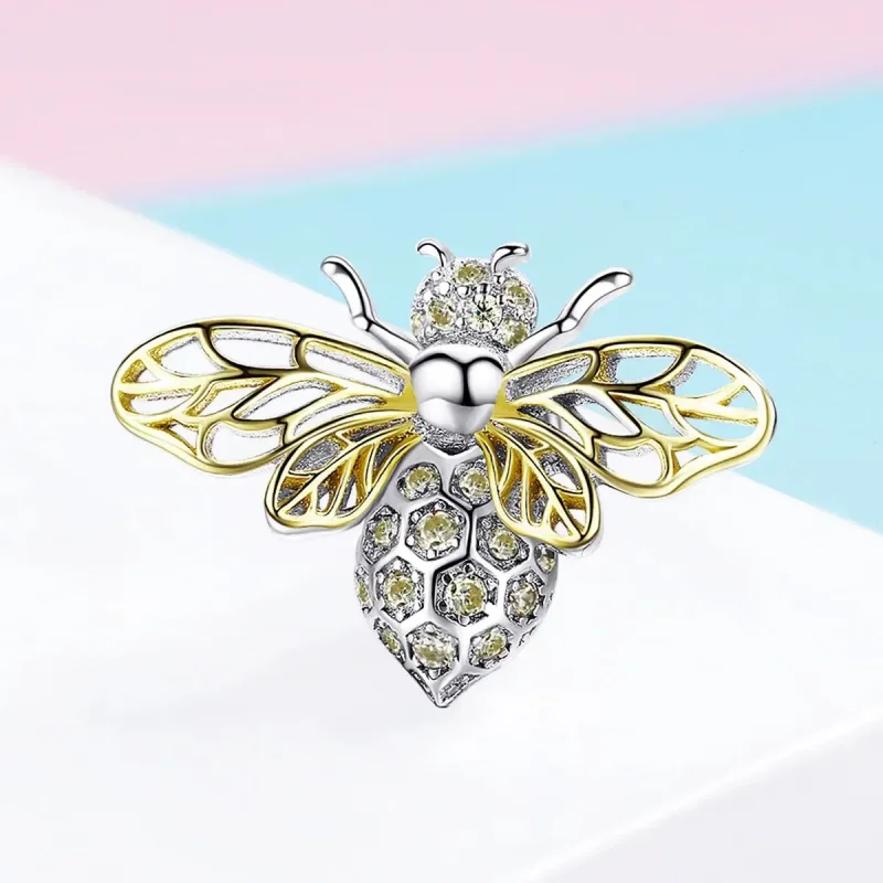 (zdjęcie do) Charms Typu Pandora pszczoła - BSC067 - Wyświetl 2