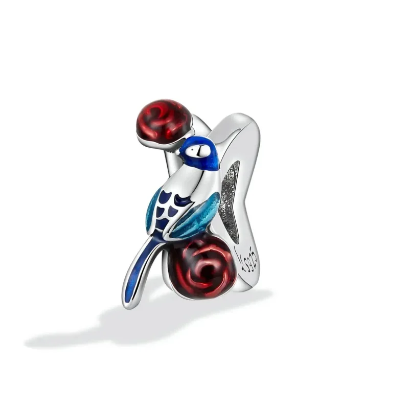 (zdjęcie do) Charms Typu Pandora Ptaki i kwiaty - Przebudzenie owadów - SCC2192 - Wyświetl 2