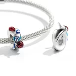 Charms Typu Pandora Ptaki i kwiaty - Przebudzenie owadów - SCC2192