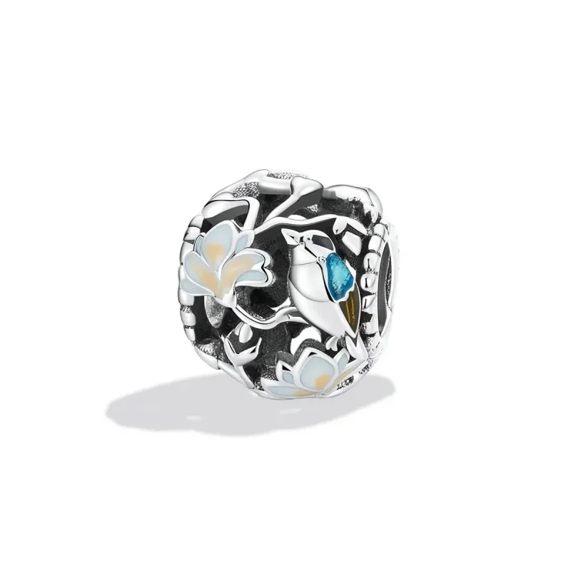 (zdjęcie do) Charms Typu Pandora Ptaki i kwiaty - Równonoc - SCC2194 - Wyświetl 2