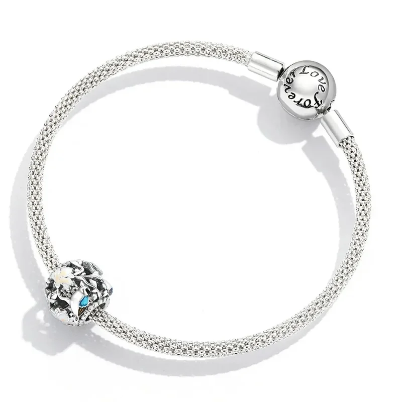 (zdjęcie do) Charms Typu Pandora Ptaki i kwiaty - Równonoc - SCC2194 - Wyświetl 4