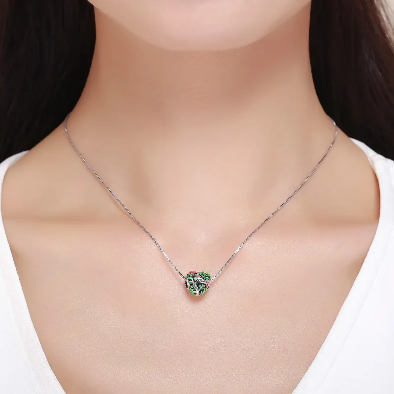 (zdjęcie do) Charms Typu Pandora Ptaki w lesie - SCC647 - Wyświetl 6