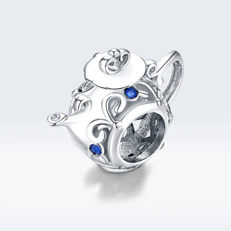 (zdjęcie do) Charms Typu Pandora Pusty czajniczek - BSC274 - Wyświetl 5