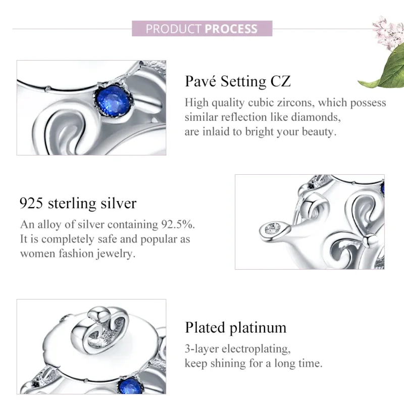 (zdjęcie do) Charms Typu Pandora Pusty czajniczek - BSC274 - Wyświetl 8