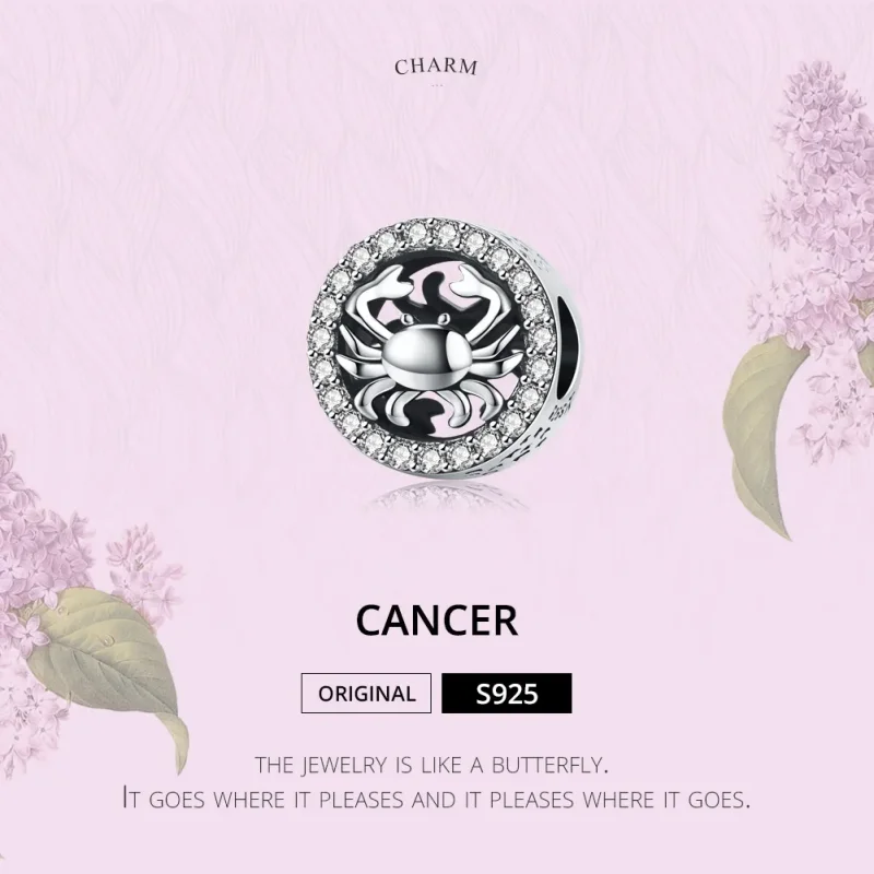 (zdjęcie do) Charms Typu Pandora Rak - SCC1213 - Wyświetl 2