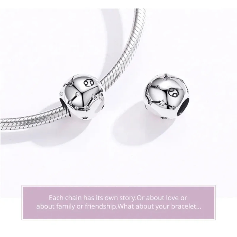 (zdjęcie do) Charms Typu Pandora Rak - SCC1218-4 - Wyświetl 5