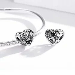 Charms Typu Pandora Różana miłość - BSC475
