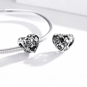 Charms Typu Pandora Różana miłość - BSC475