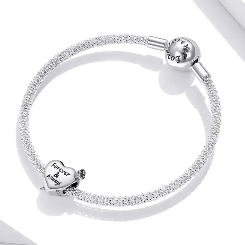 (zdjęcie do) Charms Typu Pandora Różana miłość - BSC480 - Wyświetl 3