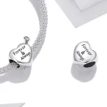 Charms Typu Pandora Różana miłość - BSC480