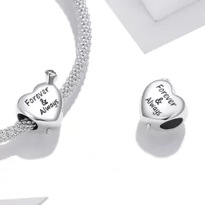 Charms Typu Pandora Różana miłość - BSC480
