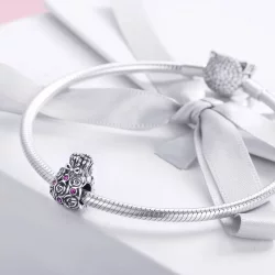 Charms Typu Pandora Różana torba - SCC962