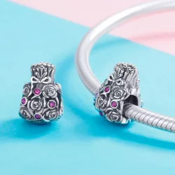 Charms Typu Pandora Różana torba - SCC962