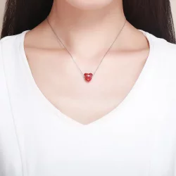 Charms Typu Pandora Różane serce - SCC1064