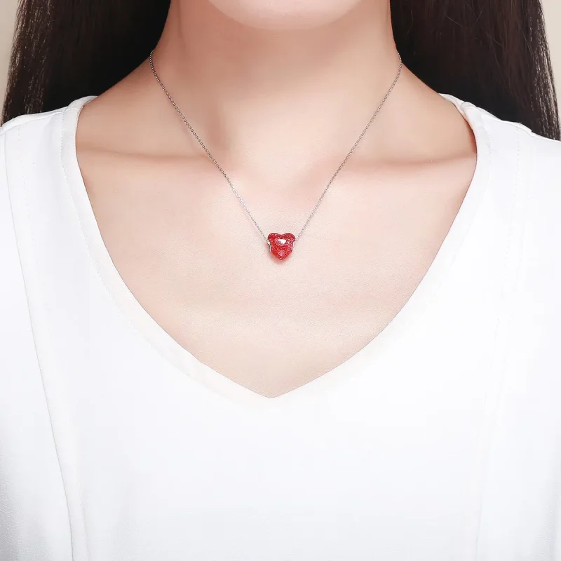 (zdjęcie do) Charms Typu Pandora Różane serce - SCC1064 - Wyświetl 5