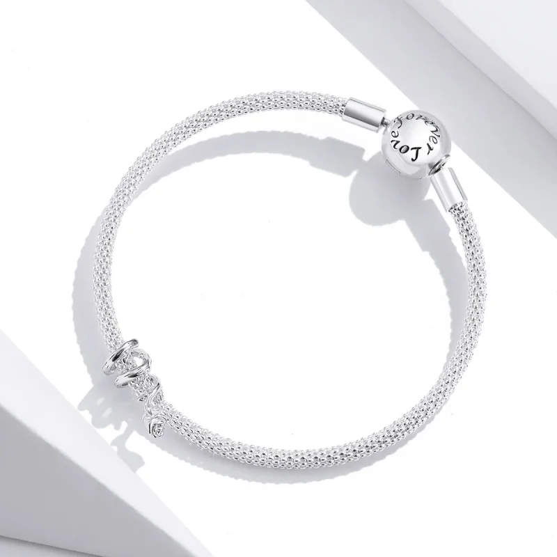 (zdjęcie do) Charms Typu Pandora Różane Winorośl - BSC310 - Wyświetl 3