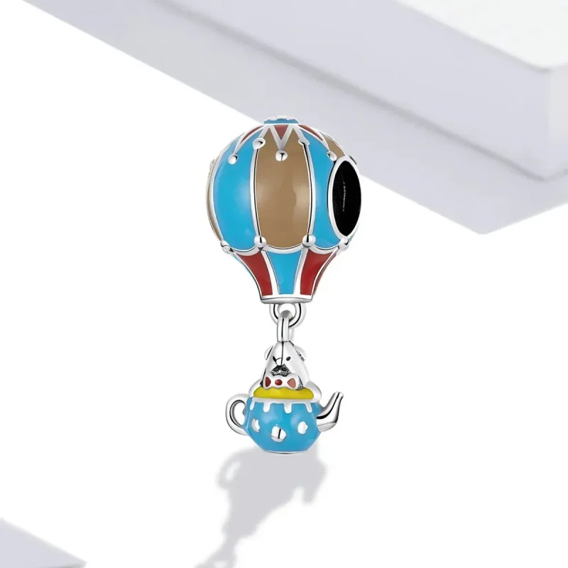 (zdjęcie do) Charms Typu Pandora Retro balon na ogrzane powietrze - BSC544 - Wyświetl 2