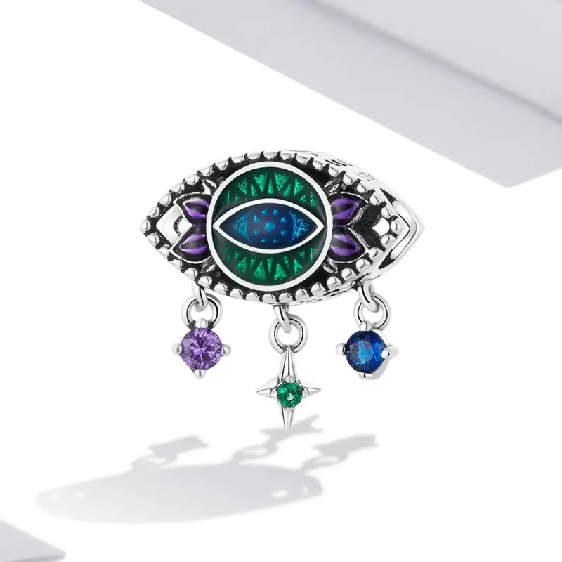 (zdjęcie do) Charms Typu Pandora Retro diabelskie oko - SCC2162 - Wyświetl 2