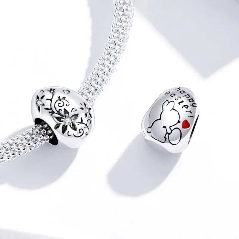 (zdjęcie do) Charms Typu Pandora Retro jajko wielkanocne - SCC1466 - Wyświetl 3