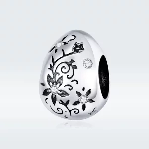 Charms Typu Pandora Retro jajko wielkanocne - SCC1466