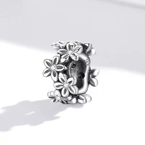 Charms Typu Pandora Retro Kwiaty - SCC1938