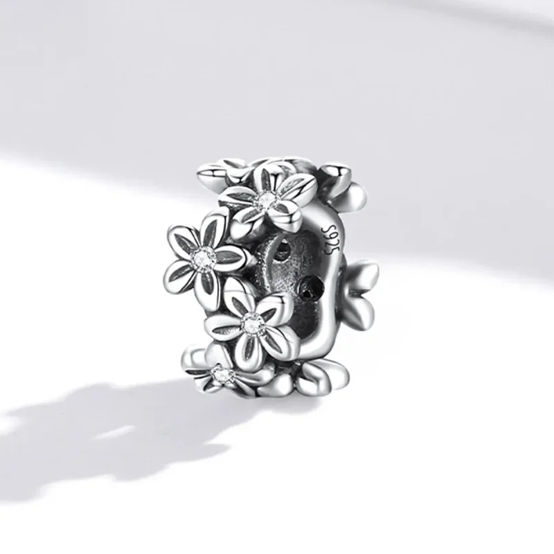 (zdjęcie do) Charms Typu Pandora Retro Kwiaty - SCC1938 - Wyświetl 2