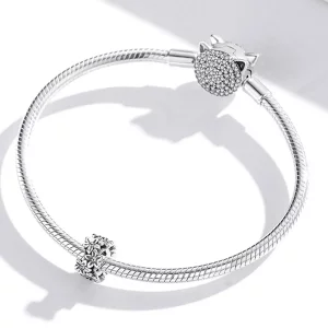 Charms Typu Pandora Retro Kwiaty - SCC1938