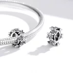 Charms Typu Pandora Retro Kwiaty - SCC1938
